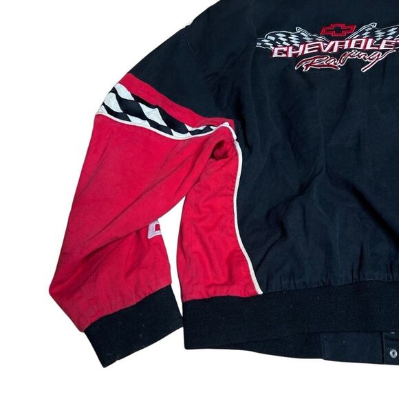 Vintage Chevy Chevrolet NASCAR Jacket Large - Picture 8 of 12